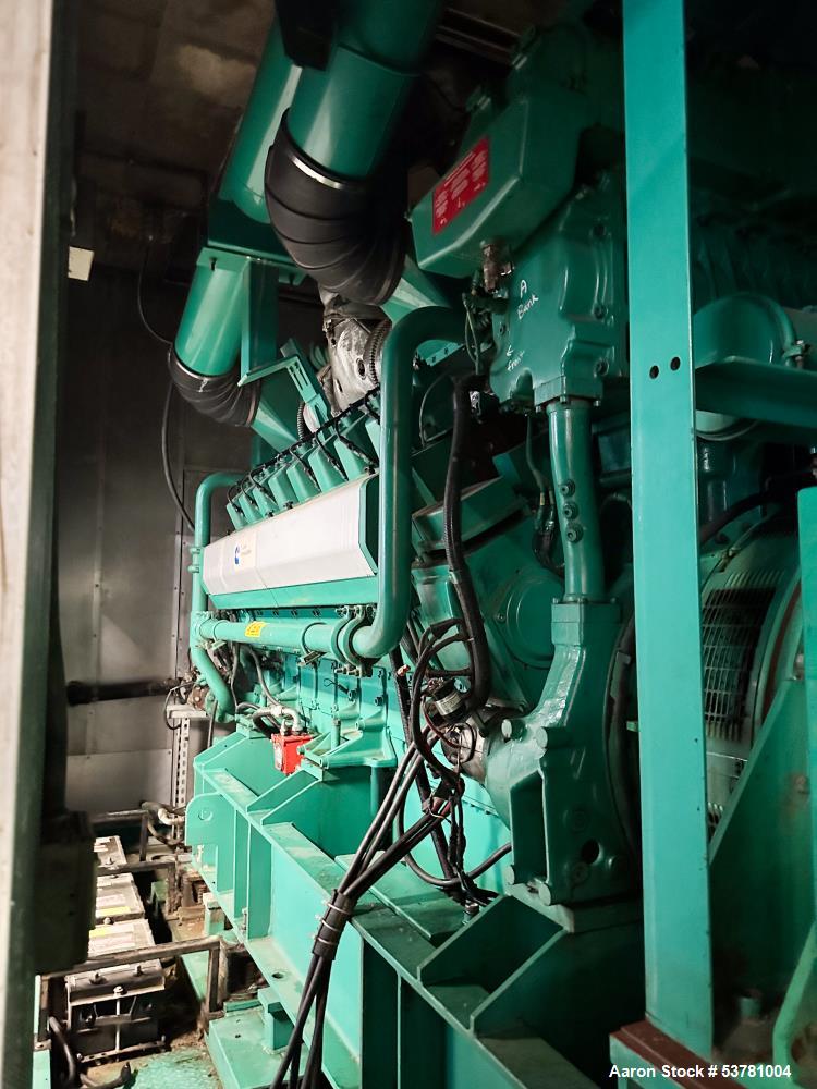 Buy Used Cummins 1100CGMA Generator – 480V, 3PH, 1654 Amps, Full Heat Recovery